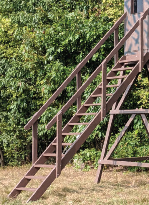 6X6 Wooden Hunting Blind