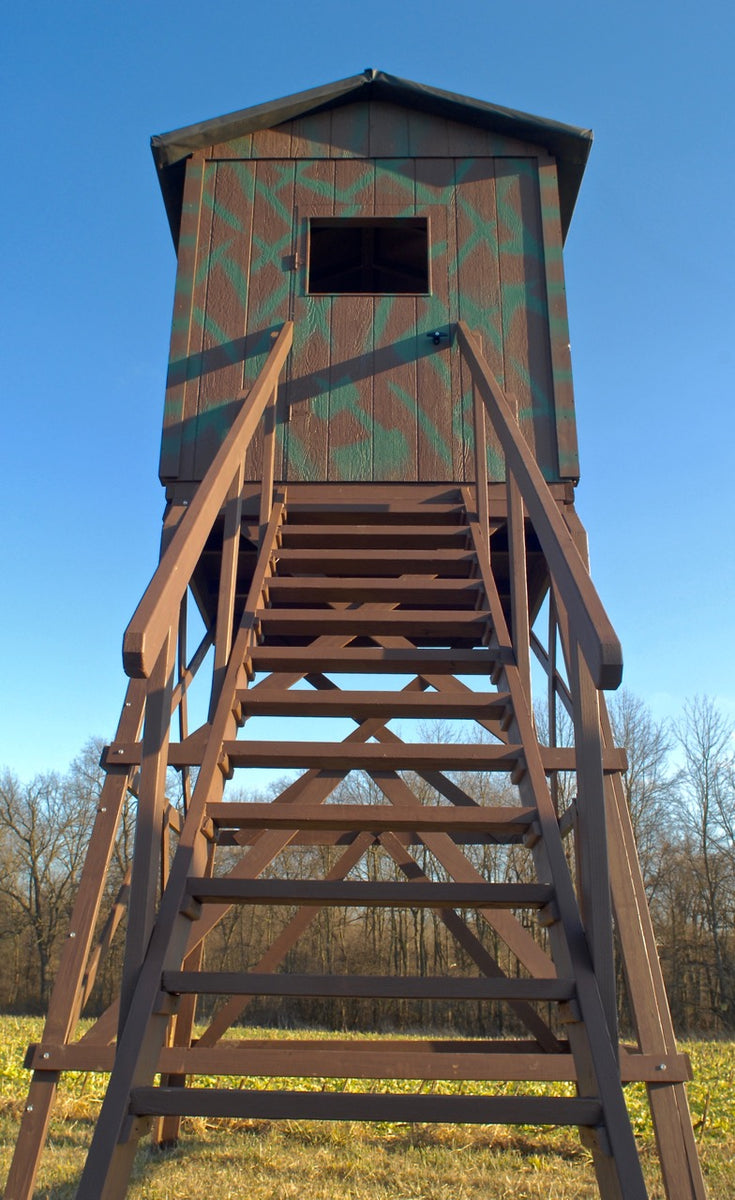 elevated hunting blinds