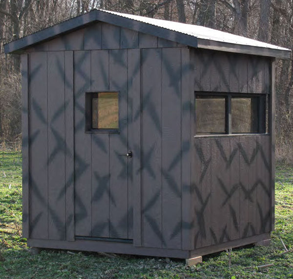 8X8 Wooden Hunting Blind
